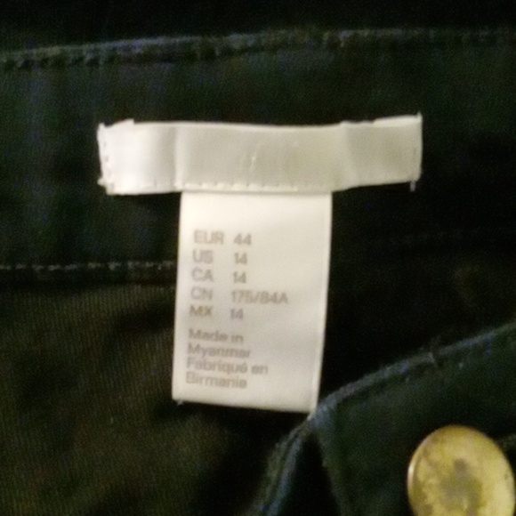 H&M Navy Blue Trousers 14 - Picture 5 of 5